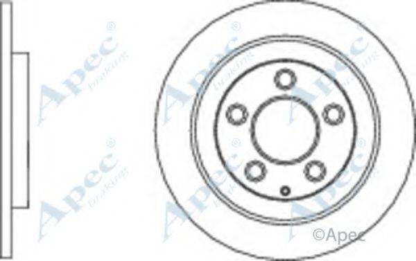 APEC BRAKING DSK3020 Тормозной диск