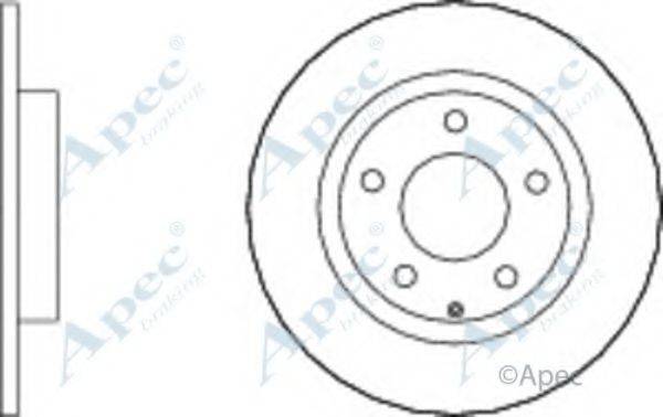 APEC BRAKING DSK3041 Тормозной диск