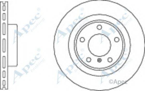 APEC BRAKING DSK3049 Тормозной диск