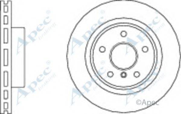 APEC BRAKING DSK3063 Тормозной диск