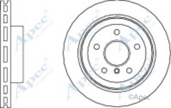 APEC BRAKING DSK3064 Тормозной диск