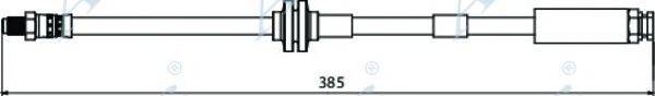 APEC BRAKING HOS3927 Тормозной шланг