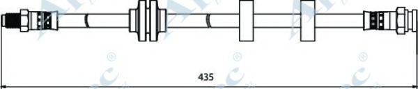 APEC BRAKING HOS3973 Тормозной шланг