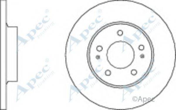 APEC BRAKING DSK3090 Тормозной диск