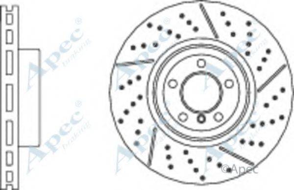 APEC BRAKING DSK3106 Тормозной диск