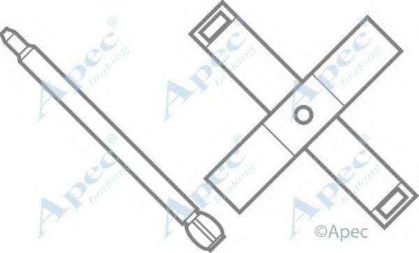 APEC BRAKING KIT315 Комплектующие, тормозные колодки