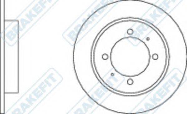 APEC BRAKING DK6006 Тормозной диск