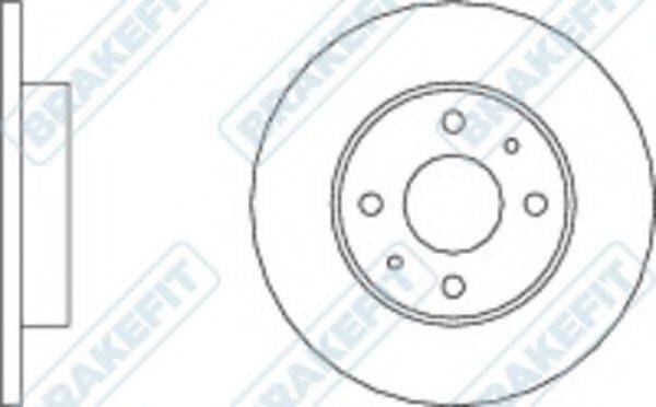 APEC BRAKING DK6092 Тормозной диск