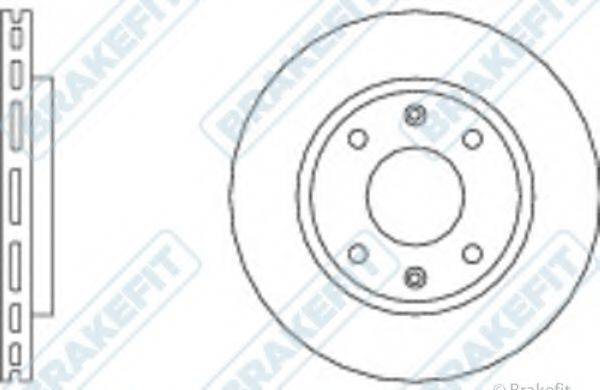 APEC BRAKING DK6029 Тормозной диск