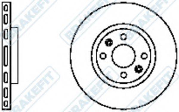 APEC BRAKING DK6088 Тормозной диск