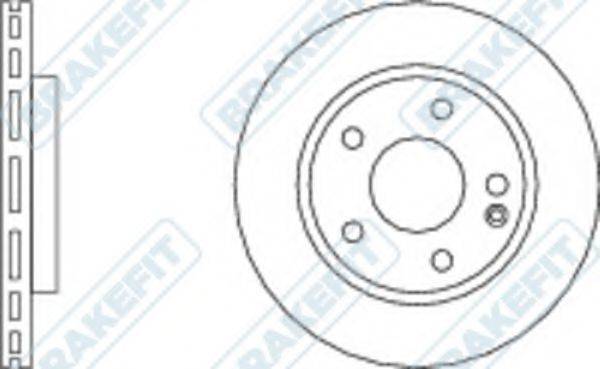 APEC BRAKING DK6197 Тормозной диск