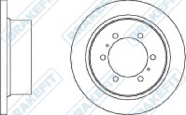 APEC BRAKING DK6227 Тормозной диск