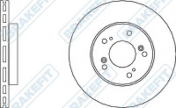 APEC BRAKING DK6237 Тормозной диск