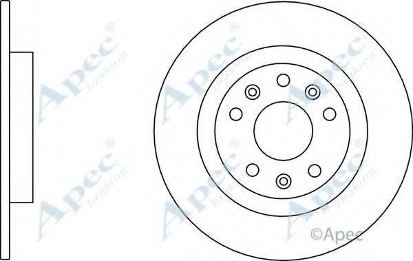 APEC BRAKING DSK3131 Тормозной диск