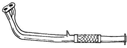 SIGAM 12159 Труба выхлопного газа