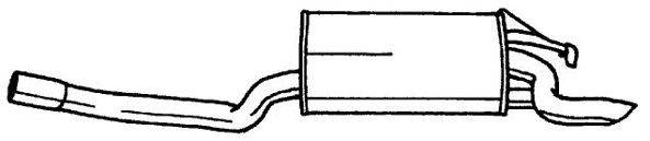 SIGAM 35600 Глушитель выхлопных газов конечный