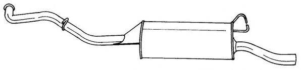 SIGAM 50676 Глушитель выхлопных газов конечный