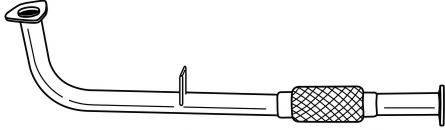SIGAM 65111 Труба выхлопного газа