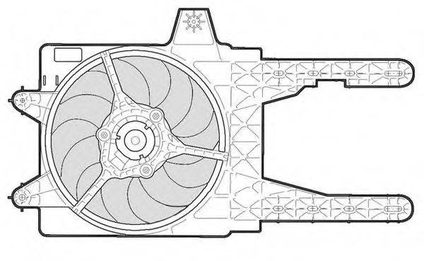 CTR 1209601 Вентилятор, охлаждение двигателя
