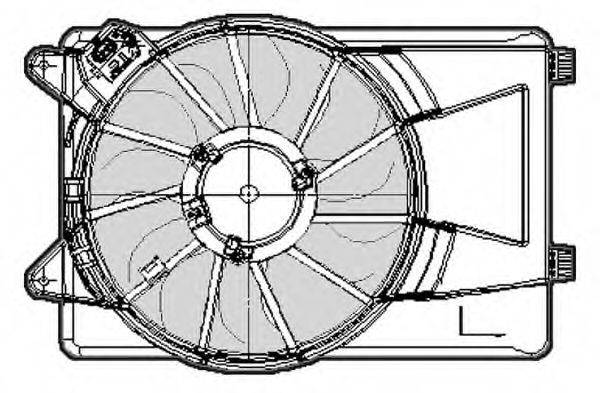 CTR 1209607 Вентилятор, охлаждение двигателя