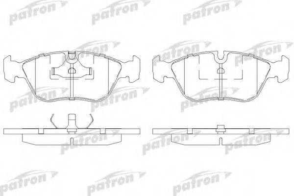 PATRON PBP681 Комплект тормозных колодок, дисковый тормоз