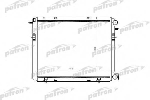 PATRON PRS3199 Радиатор, охлаждение двигателя