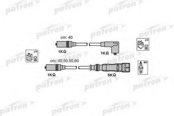 PATRON PSCI1002 Комплект проводов зажигания