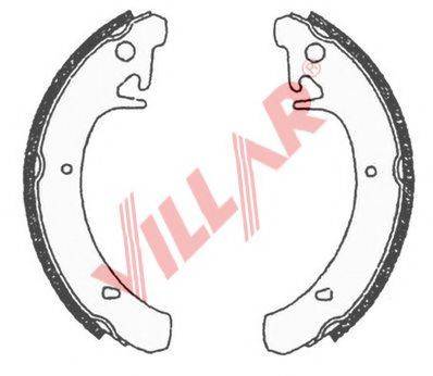VILLAR 6290635 Комплект тормозных колодок