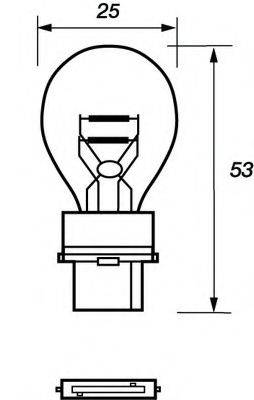 MOTAQUIP VBU3157 Лампа накаливания, фонарь указателя поворота; Лампа накаливания, фонарь сигнала торможения; Лампа накаливания, задняя противотуманная фара; Лампа накаливания, фара заднего хода; Лампа накаливания, задний гарабитный огонь; Лампа накаливания, стояночный / габаритный огонь; Лампа, мигающие / габаритные огни