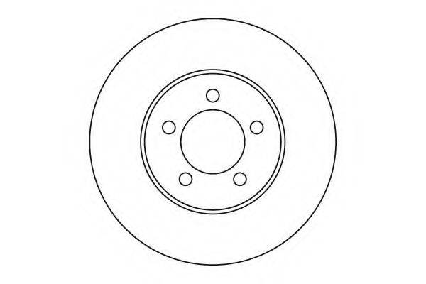 MOTAQUIP LVBD1111Z Тормозной диск