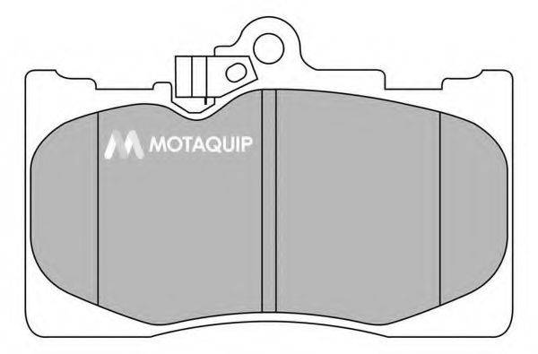 MOTAQUIP LVXL1335 Комплект тормозных колодок, дисковый тормоз