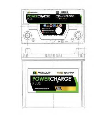 MOTAQUIP VBY66 Стартерная аккумуляторная батарея