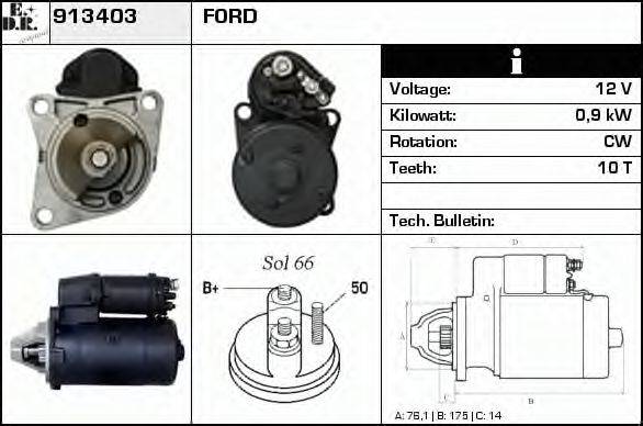 EDR 913403 Стартер