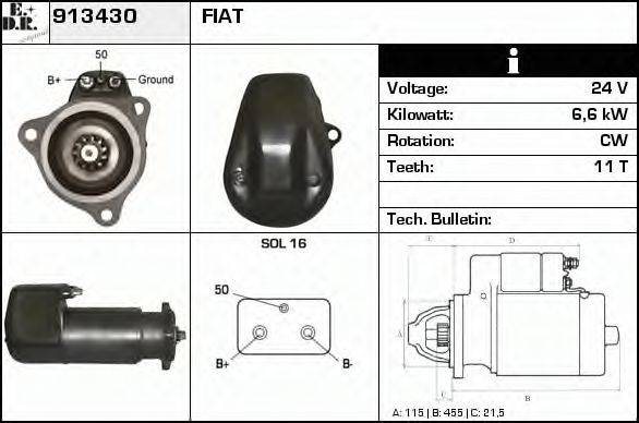 EDR 913430 Стартер