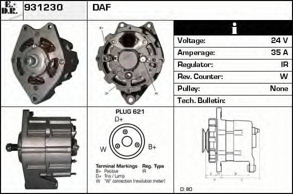 EDR 931230 Генератор