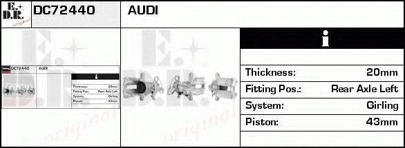 EDR DC72440 Тормозной суппорт