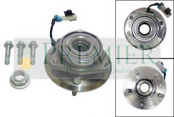 BRT BEARINGS PWK1817 Комплект подшипника ступицы колеса
