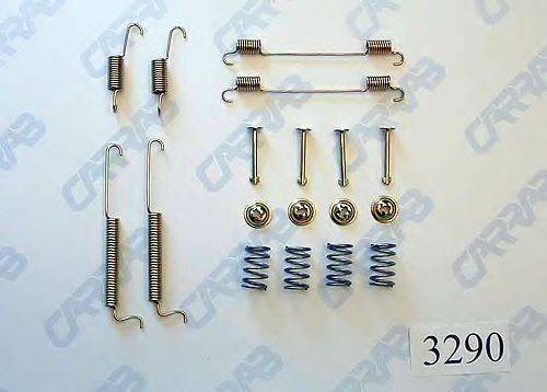 CARRAB BRAKE PARTS 3290 Комплектующие, тормозная колодка