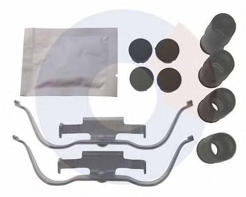 CARRAB BRAKE PARTS 2529R Комплектующие, колодки дискового тормоза
