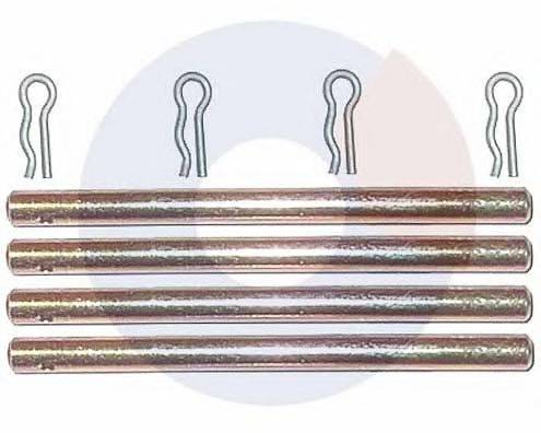 CARRAB BRAKE PARTS 2235 Комплектующие, колодки дискового тормоза