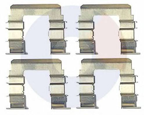 CARRAB BRAKE PARTS 2363 Комплектующие, колодки дискового тормоза