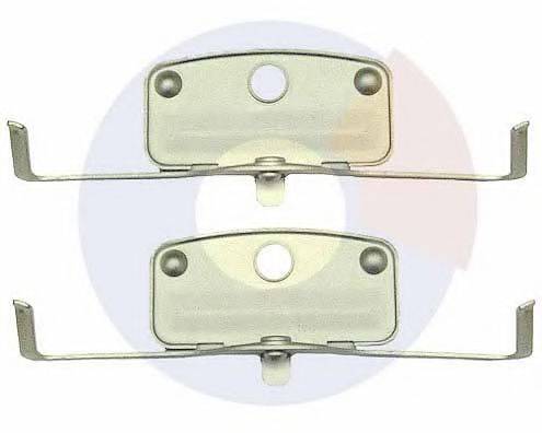 CARRAB BRAKE PARTS 2378 Комплектующие, колодки дискового тормоза