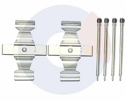 CARRAB BRAKE PARTS 2414 Комплектующие, колодки дискового тормоза