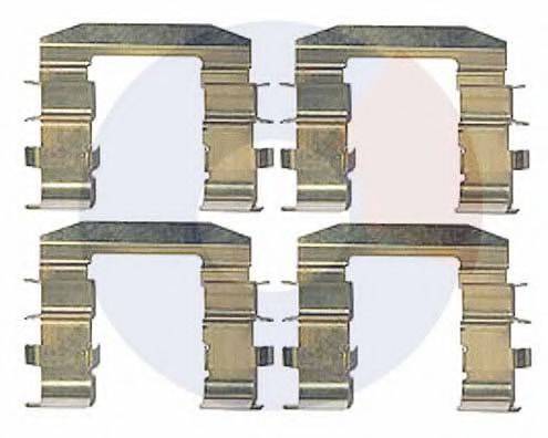 CARRAB BRAKE PARTS 2464 Комплектующие, колодки дискового тормоза