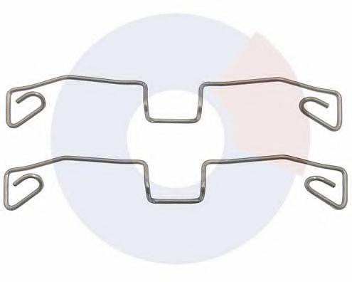 CARRAB BRAKE PARTS 2331 Комплектующие, колодки дискового тормоза