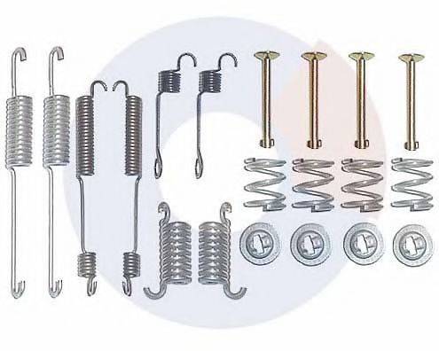 CARRAB BRAKE PARTS 3044 Комплектующие, тормозная колодка