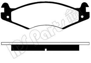 IPS PARTS IBD1059 Комплект тормозных колодок, дисковый тормоз