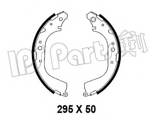 IPS PARTS IBL4246 Тормозные колодки