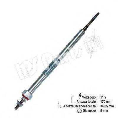 IPS PARTS IDG187 Изолятор, свеча накаливания