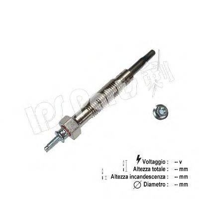 IPS PARTS IDG198 Изолятор, свеча накаливания
